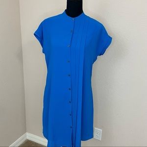 Armani exchange electric blue dress